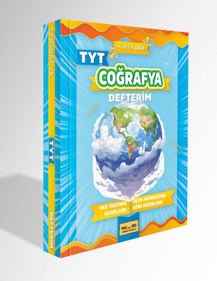 2025 TYT Coğrafya Defterim Makro Kitabevi