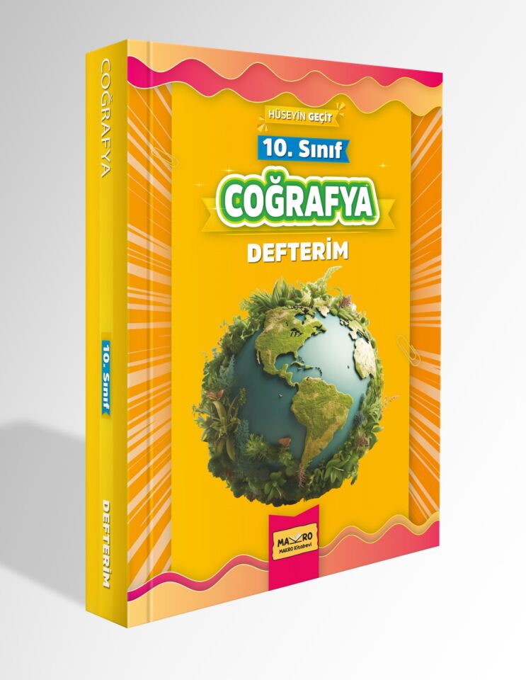 10. Sınıf Coğrafya Defterim 2025 Makro Kitabevi