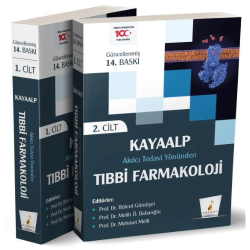 Kayaalp Akılcı Tedavi Yönünden Tıbbi Farmakoloji 2 Cilt  Pelikan Yayınevi