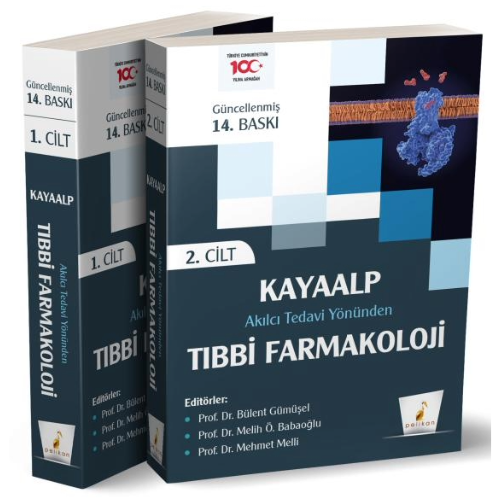 Kayaalp Akılcı Tedavi Yönünden Tıbbi Farmakoloji 2 Cilt  Pelikan Yayınevi
