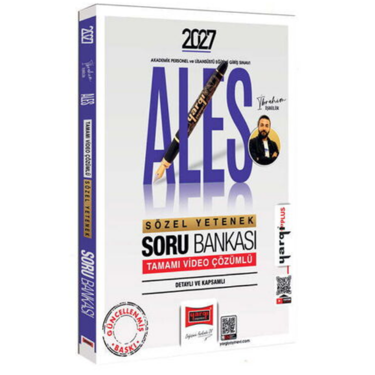 2027 ALES Sözel Yetenek Tamamı Video Çözümlü Soru Bankası-Yargı Yayınları