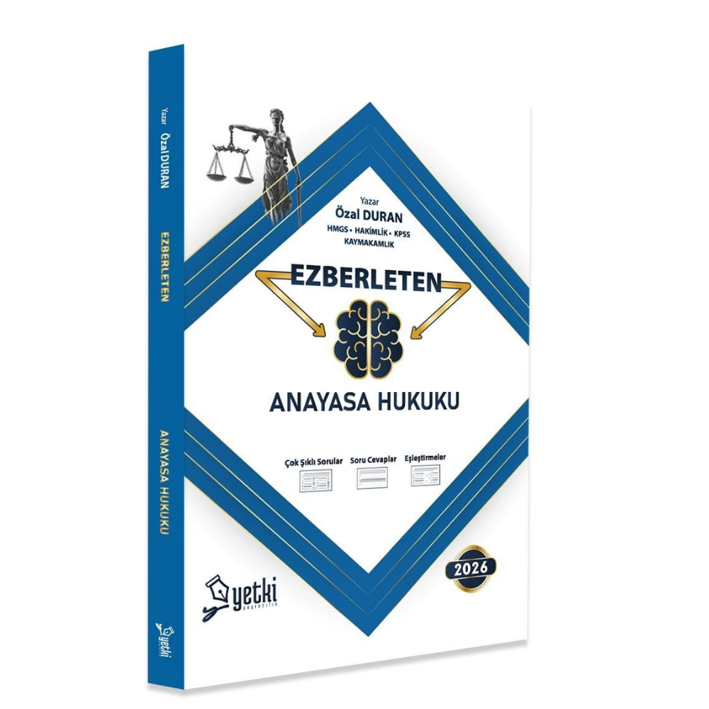 Ezberleten Anayasa Hukuku 2026 -Yetki Yayınları