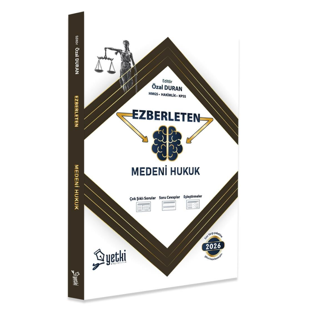 Ezberleten Medeni Hukuk 2026- Yetki Yayınları