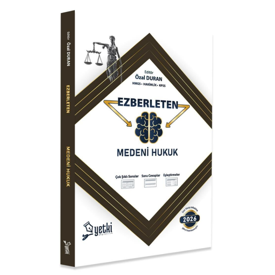 Ezberleten Medeni Hukuk 2026- Yetki Yayınları