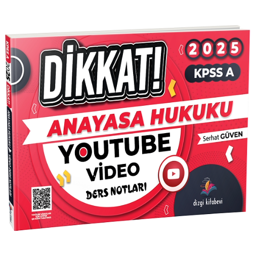 Dikkat Kpss A Anayasa Hukuku Video Ders Notları 2025  Dizgi Kitap Yayınları