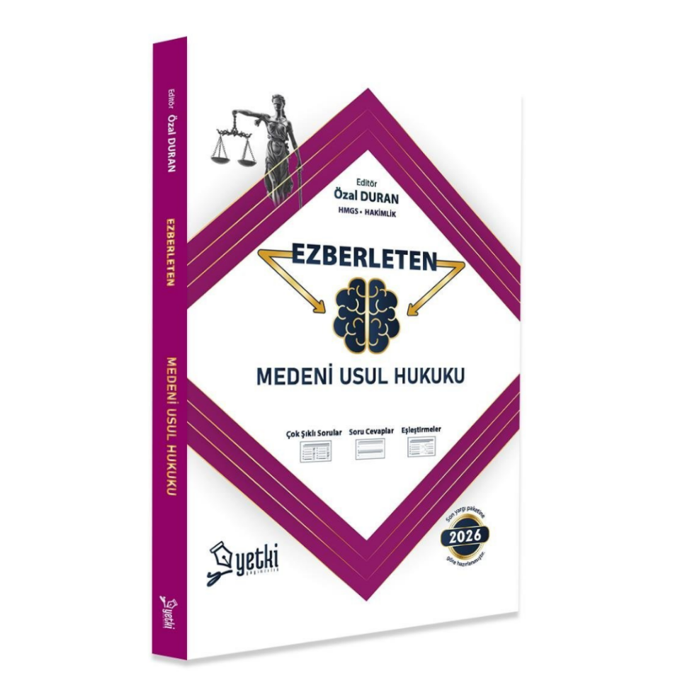 Ezberleten Medeni Usul Hukuku 2026- Yetki Yayınları