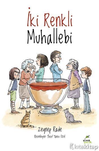 İki Renkli Muhallebi Elma Çocuk