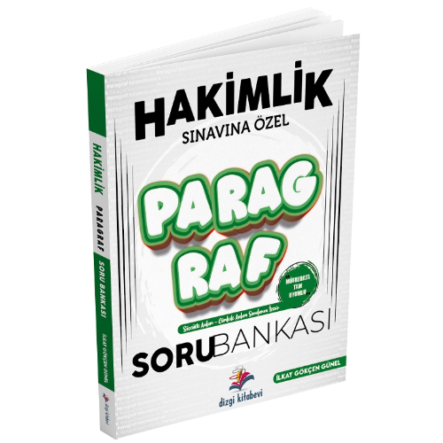 Hakimlik Sınavına Özel Paragraf Soru Bankası  Dizgi Kitap Yayınları