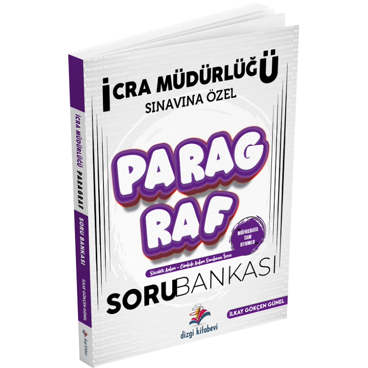 2026 İcra Müdürlüğü ve Müdür Yardımcılığı Sınavına Özel Paragraf Soru Bankası Dizgi Kitap Yayınları
