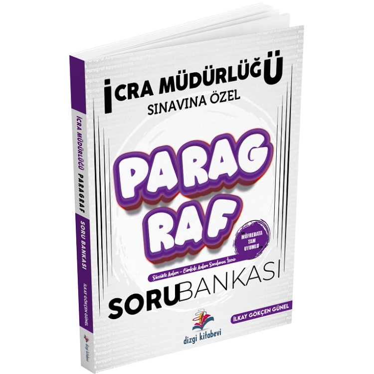 2026 İcra Müdürlüğü ve Müdür Yardımcılığı Sınavına Özel Paragraf Soru Bankası Dizgi Kitap Yayınları