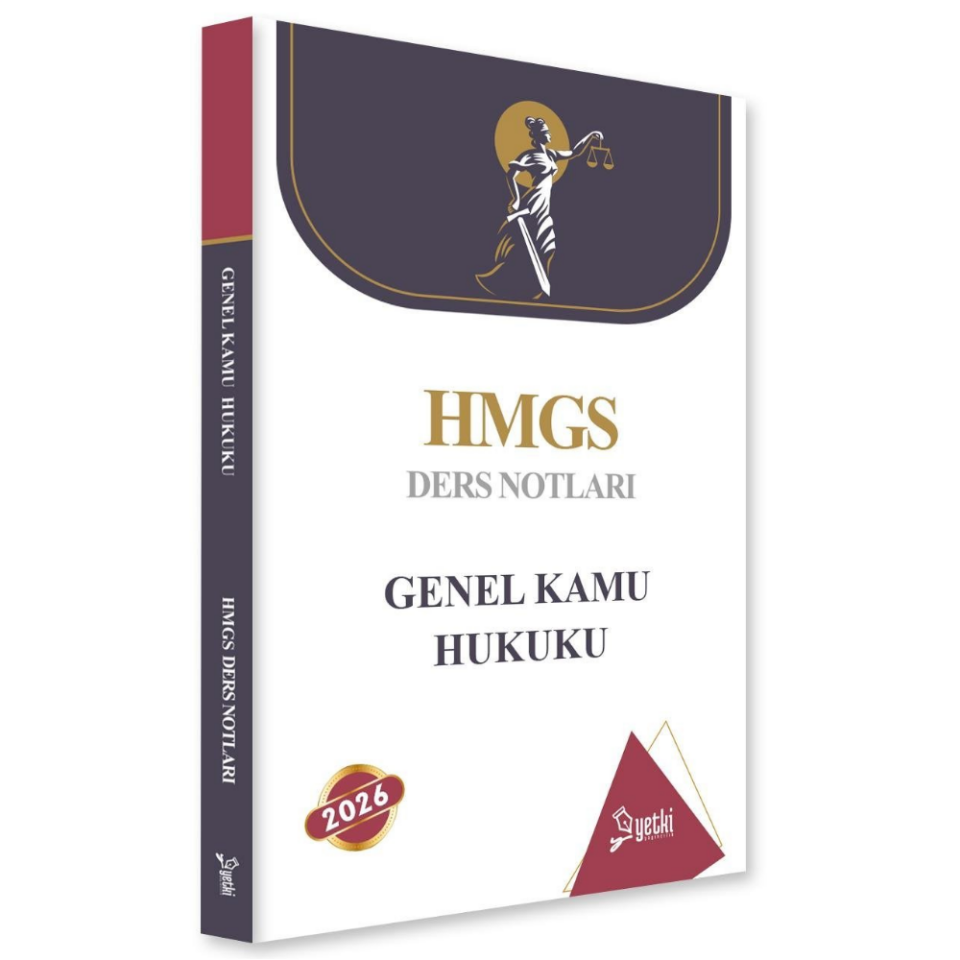 Genel Kamu Hukuku HMGS Ders Notları 2026- Yetki Yayınları