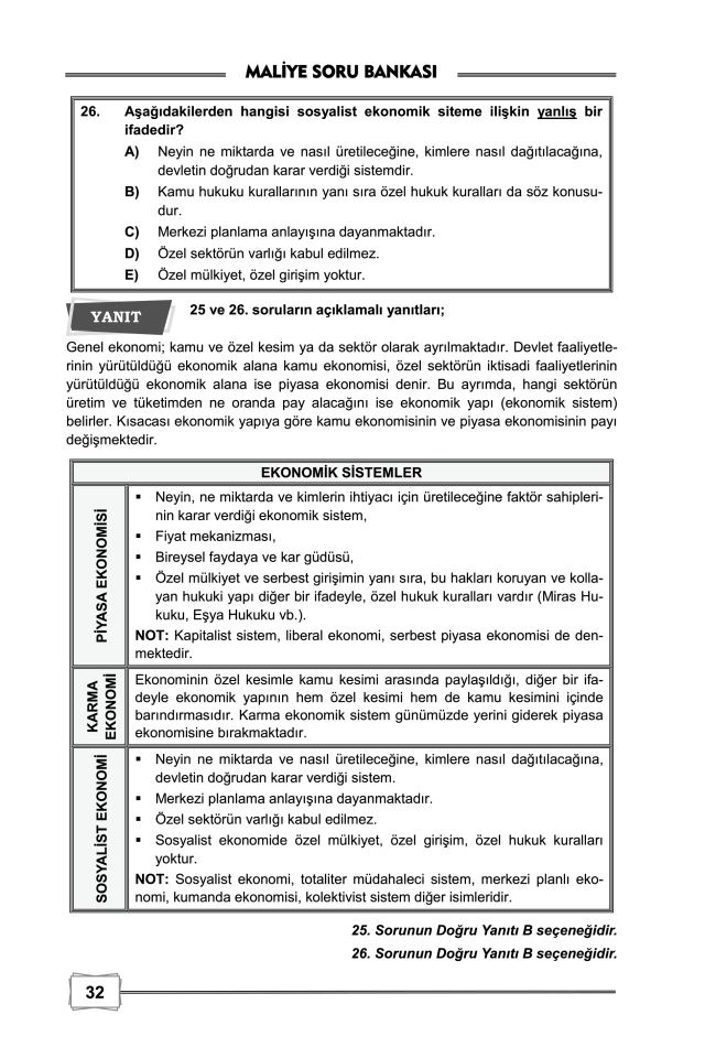 Analiz Maliye Çözümlü Soru Bankası 6. Baskı Monopol Yayınları