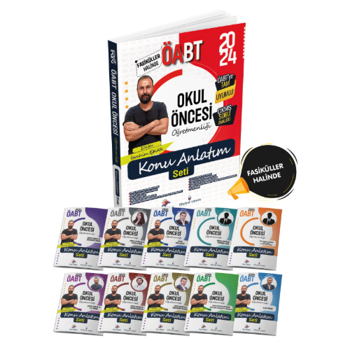 2024 KPSS Okul Öncesi Öğretmenliği Çıkmış Soru Analizli Fasiküller Halinde Konu Anlatım Seti Dizgi Kitap Yayınları