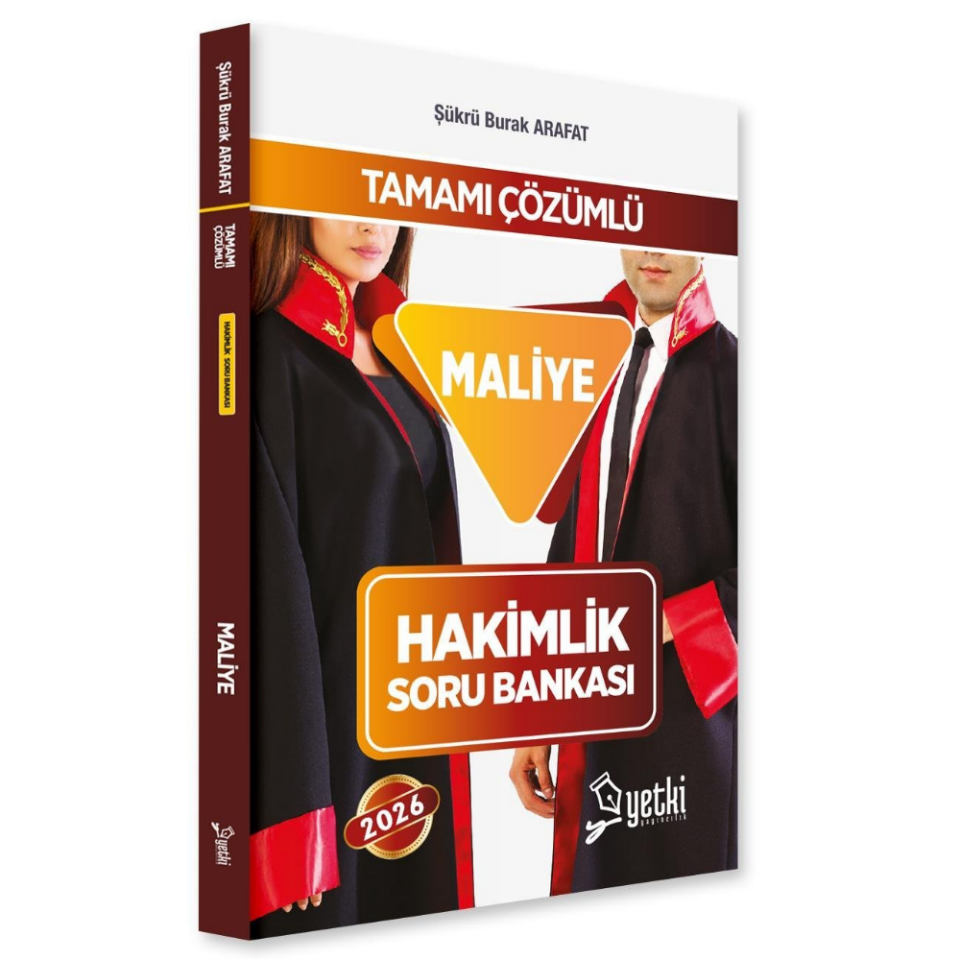 Hakimlik Maliye Soru Bankası 2026 - Yetki Yayınları