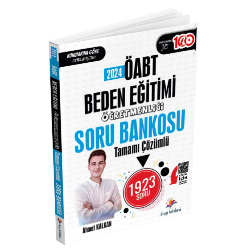 2024 Soru Bankosu KPSS Beden Eğitimi ÖABT Pdf Çözümlü Soru Bankası Dizgi Kitap Yayınları