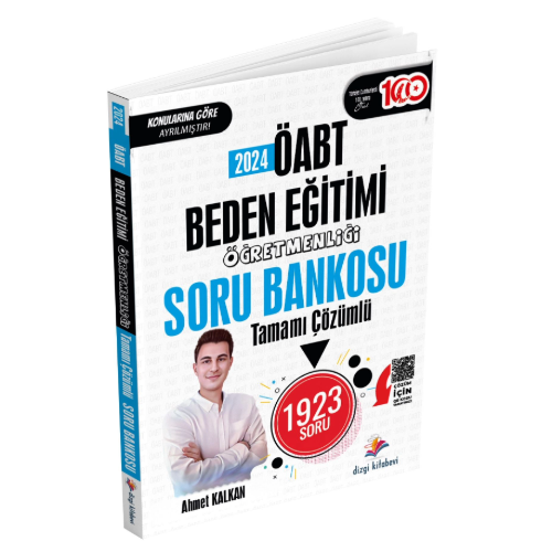 2024 Soru Bankosu KPSS Beden Eğitimi ÖABT Pdf Çözümlü Soru Bankası Dizgi Kitap Yayınları