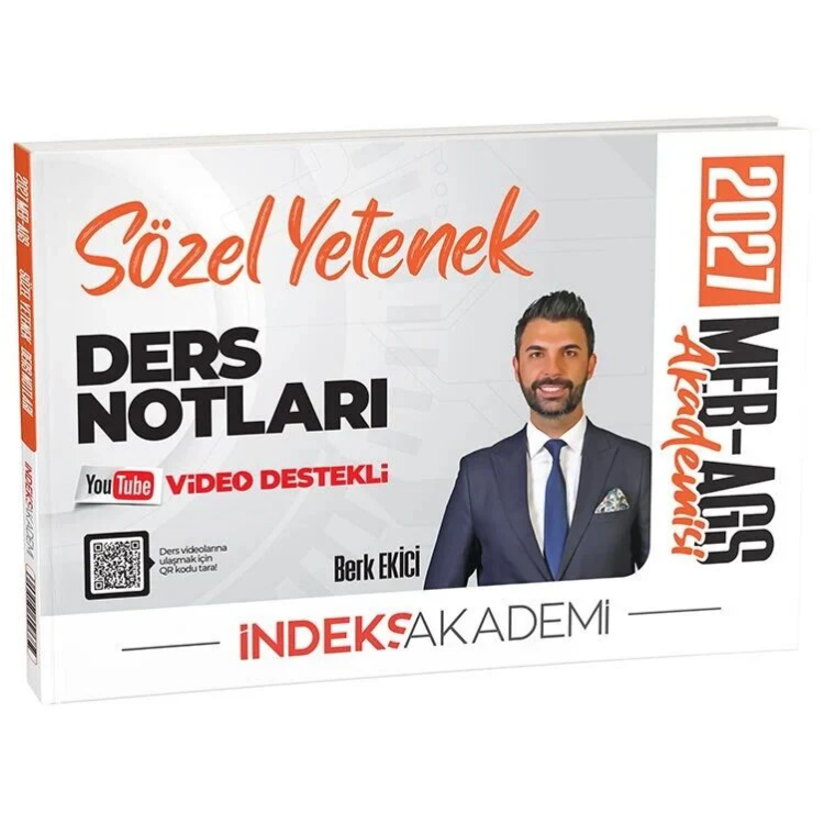 2027 MEB-AGS Akademisi Sözel Yetenek Video Ders Notları - Berk Ekici İndeks Akademi Yayıncılık