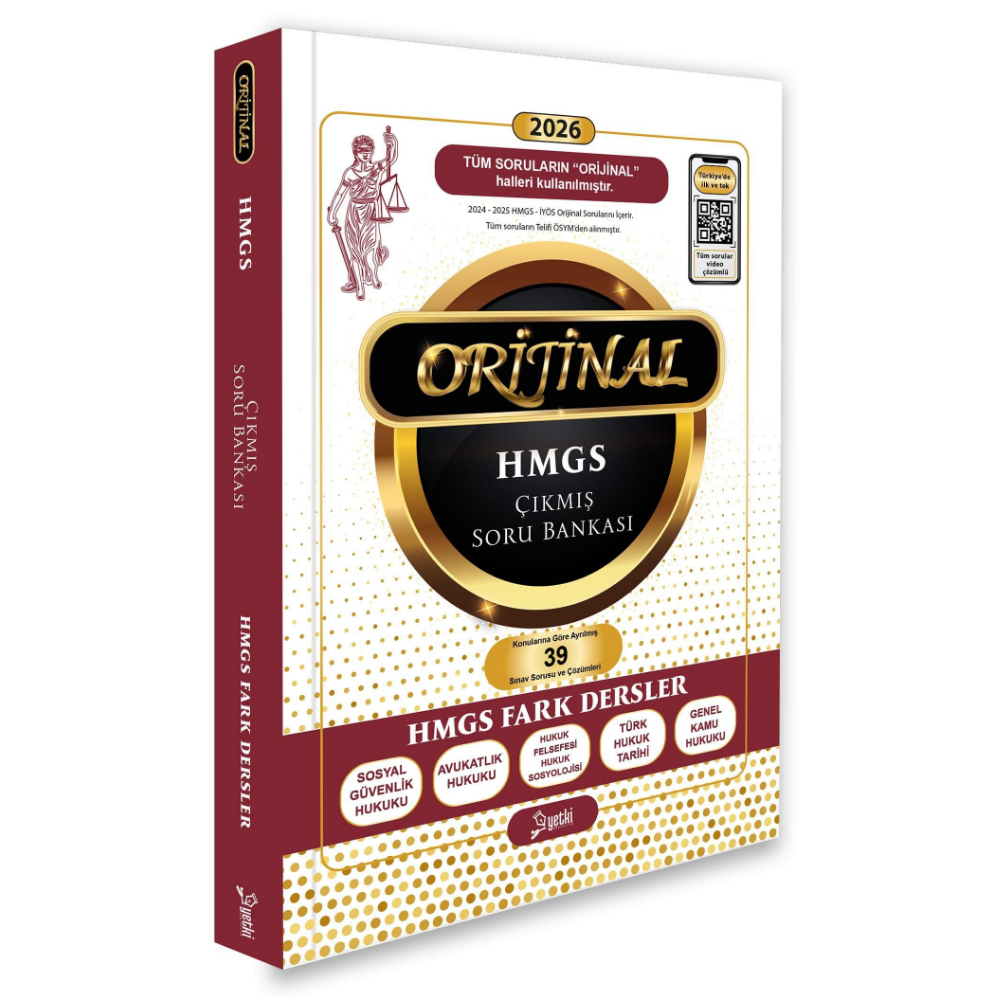 Orijinal HMGS Fark Dersler Çıkmış Soru Bankası 2026- Yetki Yayınları