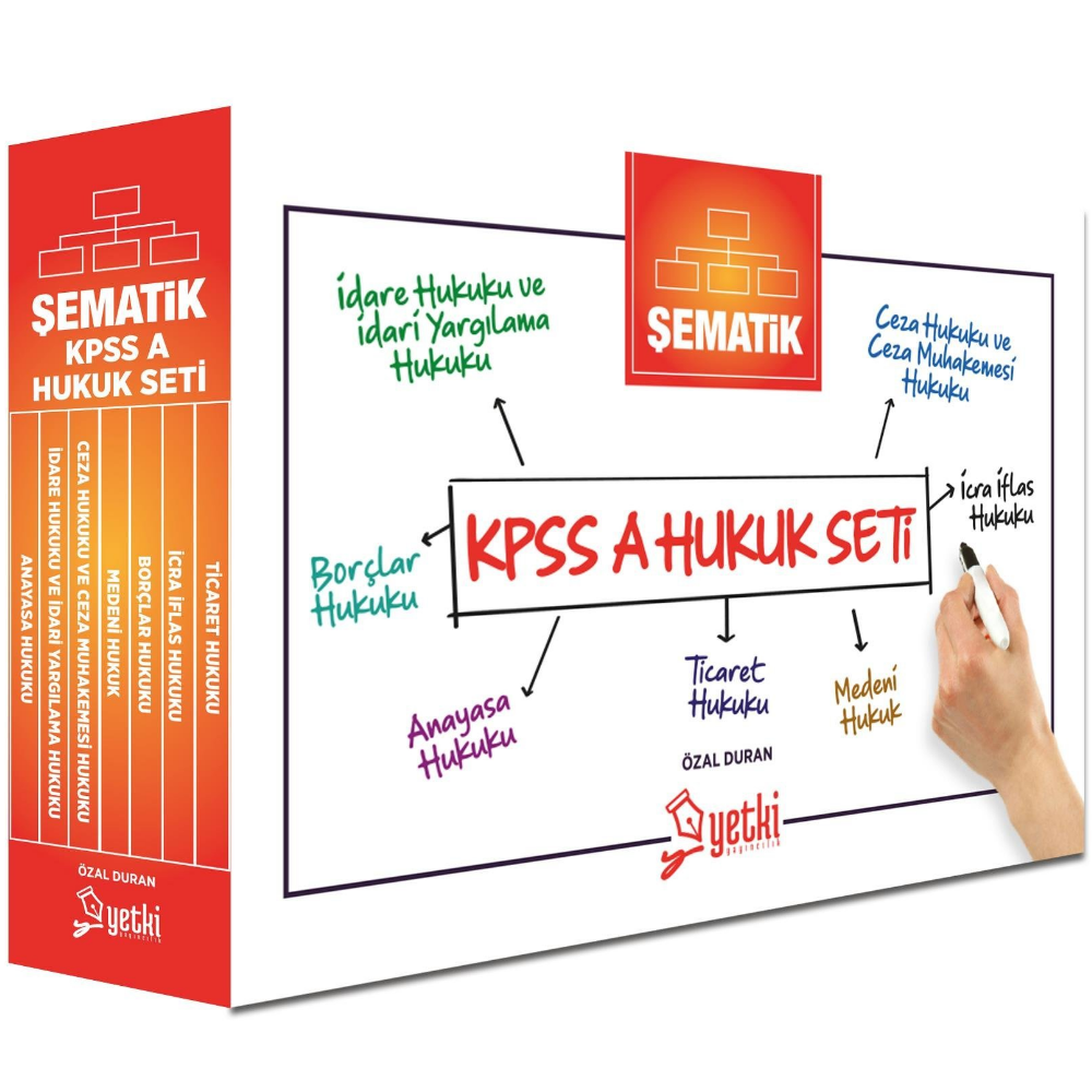 Şematik KPSS A Hukuk Seti 2026- Yetki Yayınları