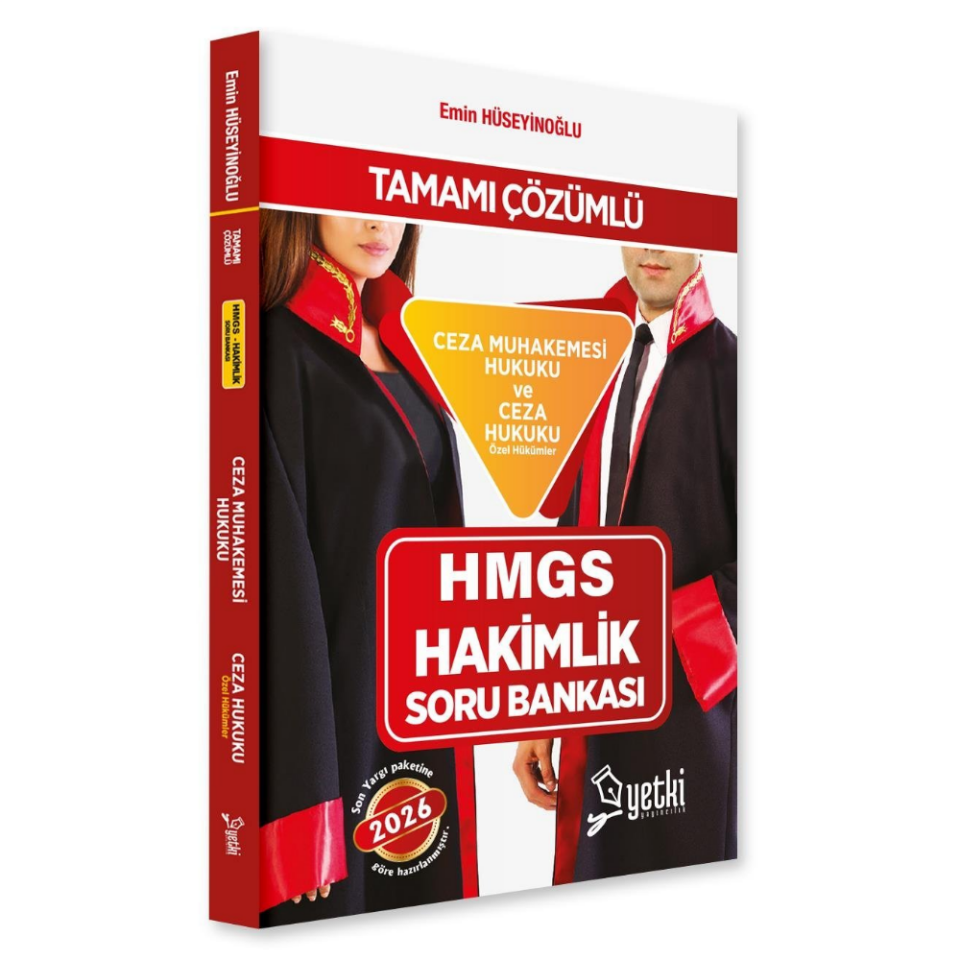 Ceza Muhakemesi Ve Ceza Hukuku Özel Hükümler HMGS ve Hakimlik Soru Bankası 2026- Yetki Yayınları