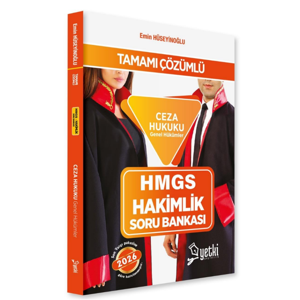 Ceza Hukuku Genel Hükümler Hmgs Ve Hakimlik Soru Bankası 2026- Yetki Yayınları