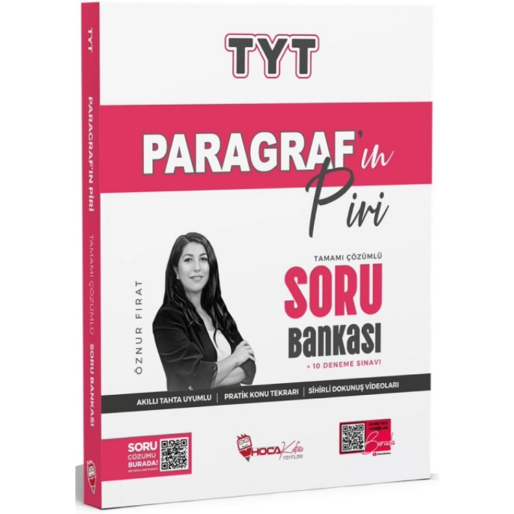 YKS TYT Paragrafın Piri Soru Bankası Çözümlü - Öznur Fırat Hoca Kafası Yayınları