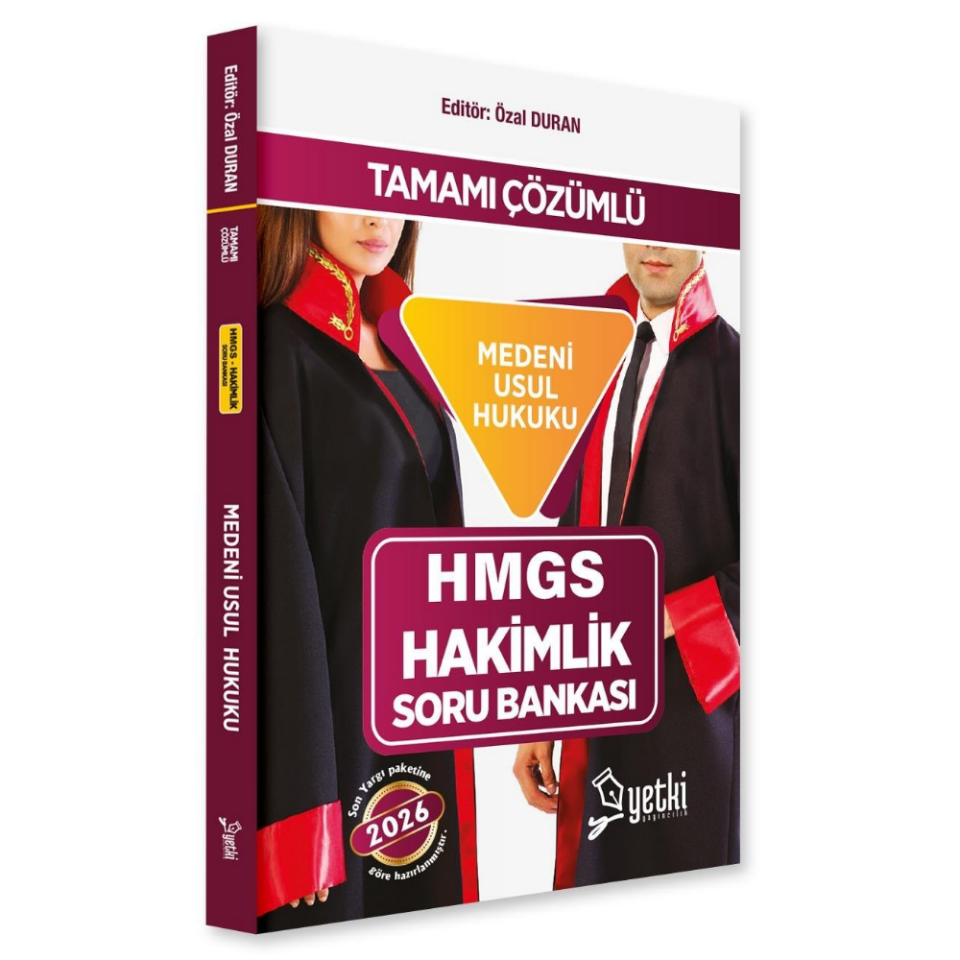 Medeni Usul Hukuku HMGS ve Hakimlik Soru Bankası 2026-Yetki Yayınları
