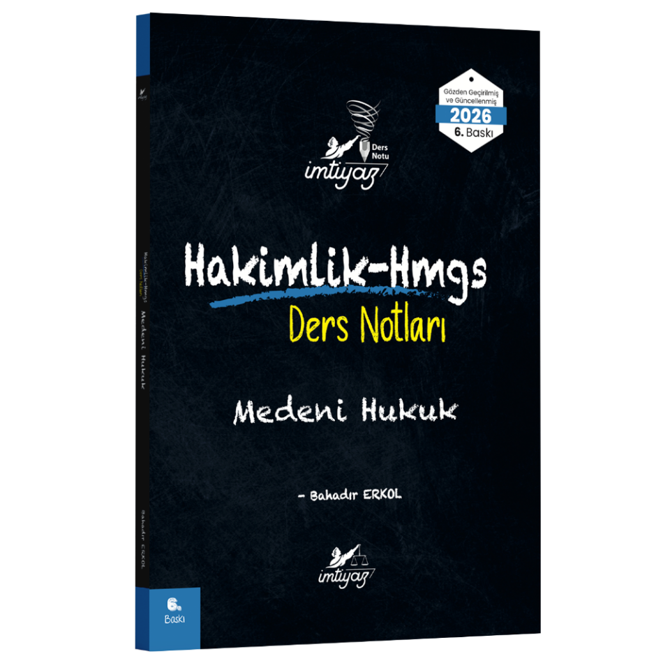 İmtiyaz Medeni Hukuk Ders Notları 2026- İmtiyaz Yayıncılık