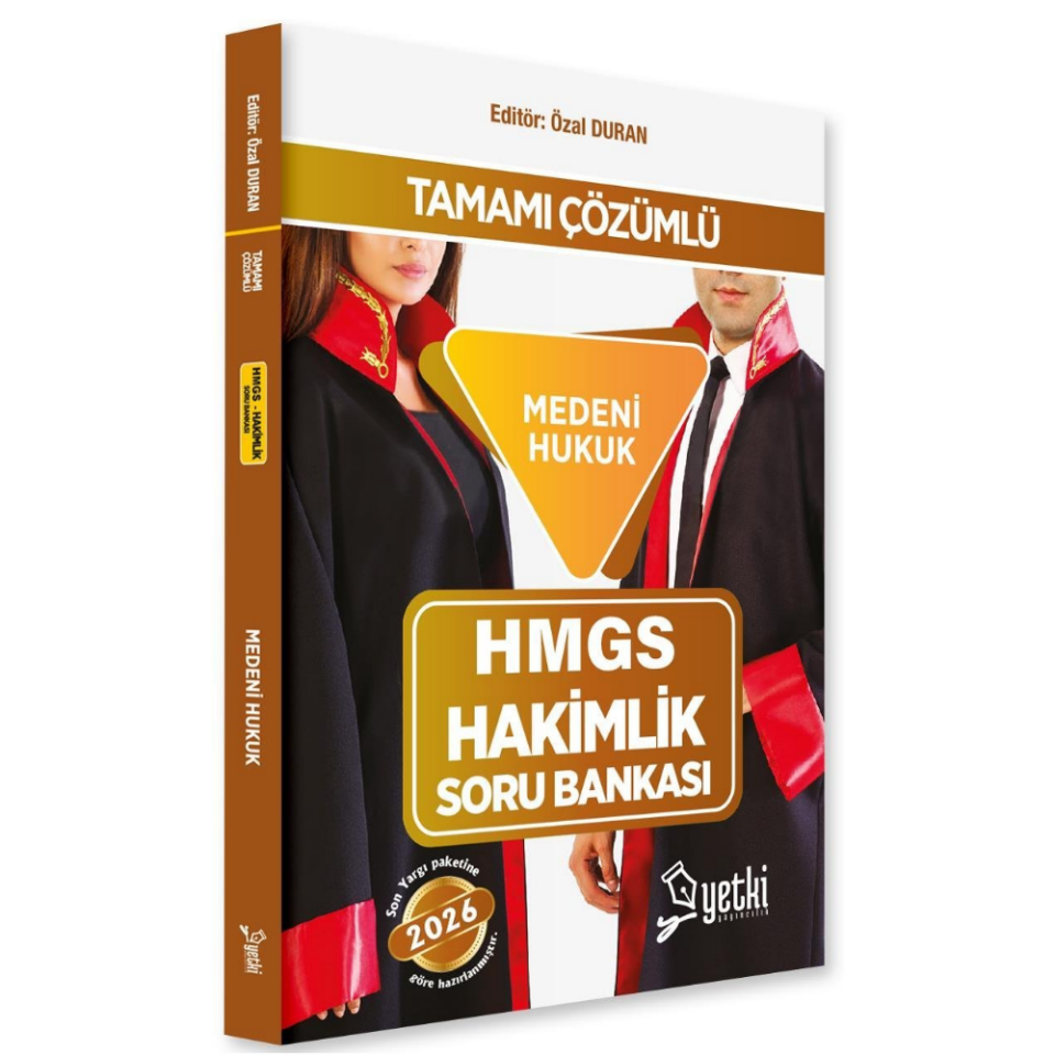 Medeni Hukuk Hmgs ve Hakimlik Soru Bankası 2026- Yetki Yayınları
