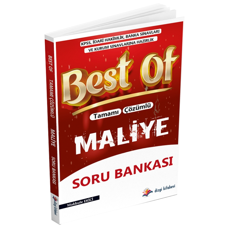 Best Of Tamamı Çözümlü Maliye Soru Bankası 2025 Makbule Ekici Dizgi Kitap Yayınları