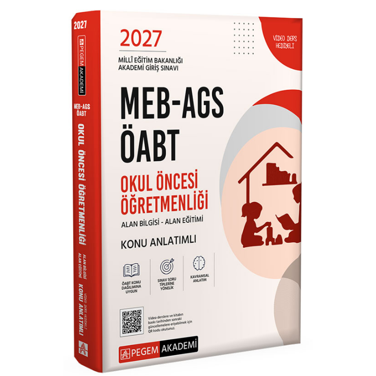 2027 MEB-AGS ÖABT Okul Öncesi Öğretmenliği Konu Anlatımlı- Pegem Yayınları