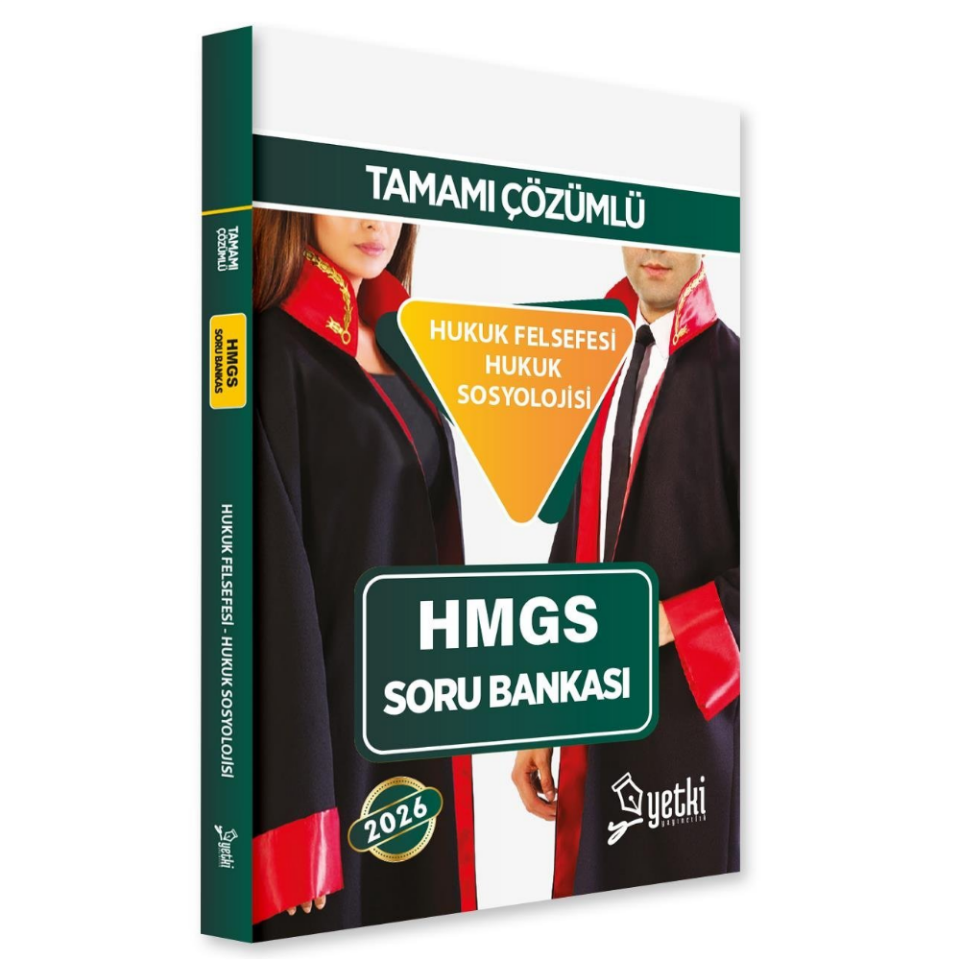 Hukuk Felsefesi Ve Hukuk Sosyolojisi HMGS Soru Bankası 2026 - Yetki Yayınları