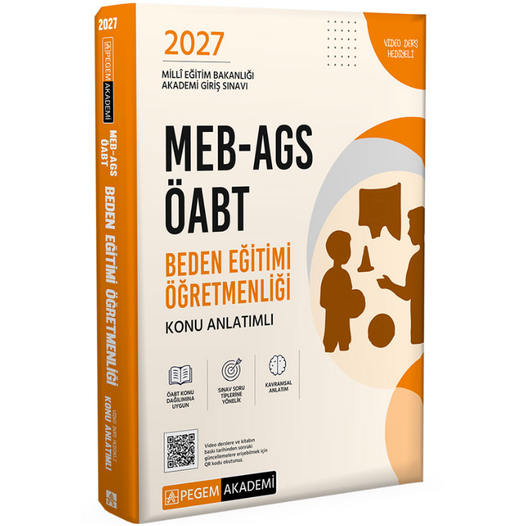 2027 MEB-AGS ÖABT Beden Eğitimi Öğretmenliği Konu Anlatımlı- Pegem Yayınları
