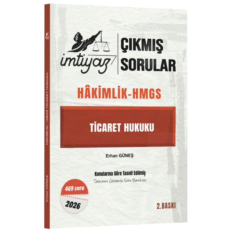 Ticaret Hukuku - Çıkmış Sorular 2026- İmtiyaz Yayıncılık