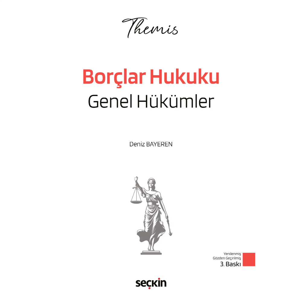THEMIS – Borçlar Hukuku Genel Hükümler Konu Kitabı Seçkin Yayıncılık