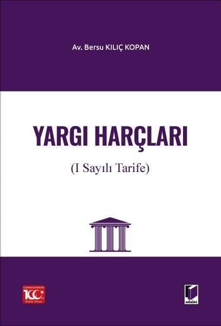 Yargı Harçları (1 sayılı Tarife) Adalet Yayınevi