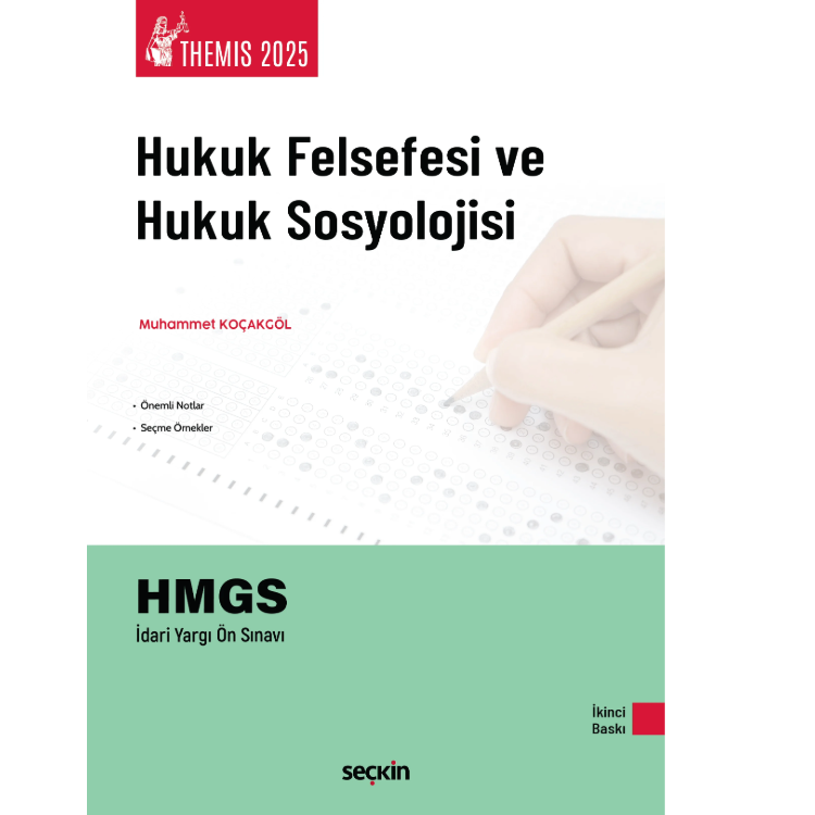 THEMIS – Hukuk Felsefesi ve Hukuk Sosyolojisi Konu Kitabı Seçkin Yayıncılık