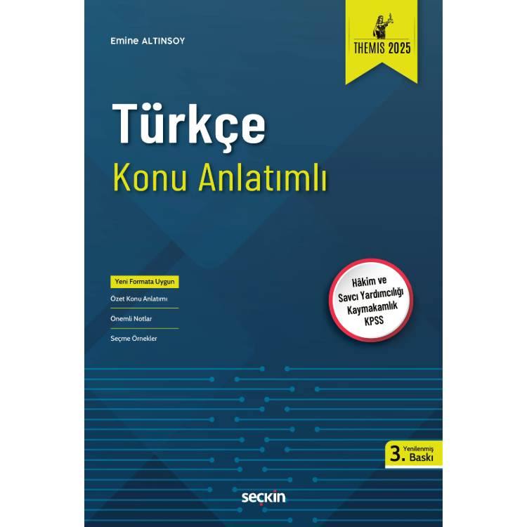 THEMIS – Türkçe Konu Anlatımı Seçkin Yayıncılık