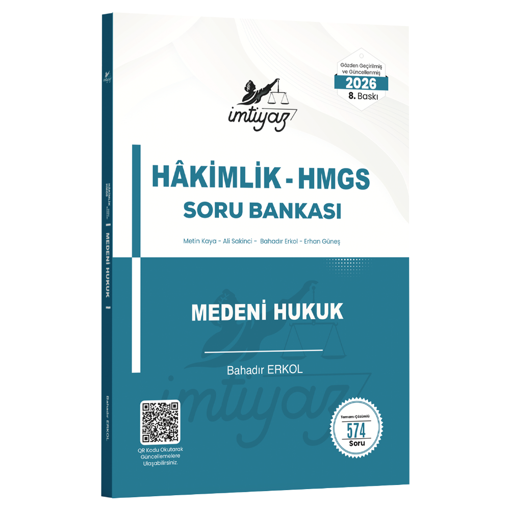 İmtiyaz Medeni Hukuk Soru Bankası 2026- İmtiyaz Yayıncılık