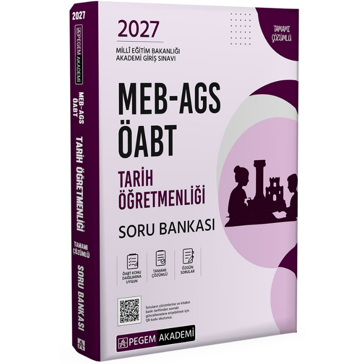 2027 MEB-AGS ÖABT Tarih Öğretmenliği Soru Bankası-Pegem Yayınları