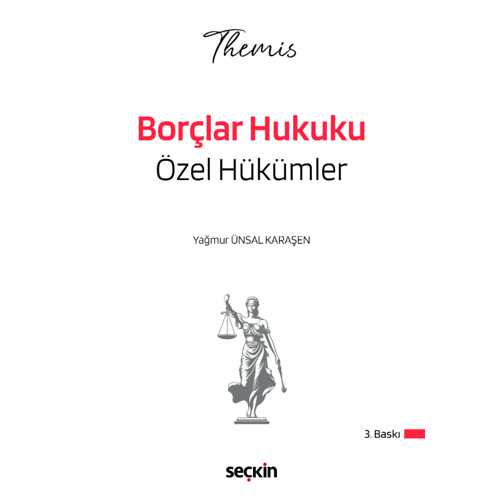 THEMIS – Borçlar Hukuku Özel Hükümler Konu Kitabı Seçkin Yayıncılık