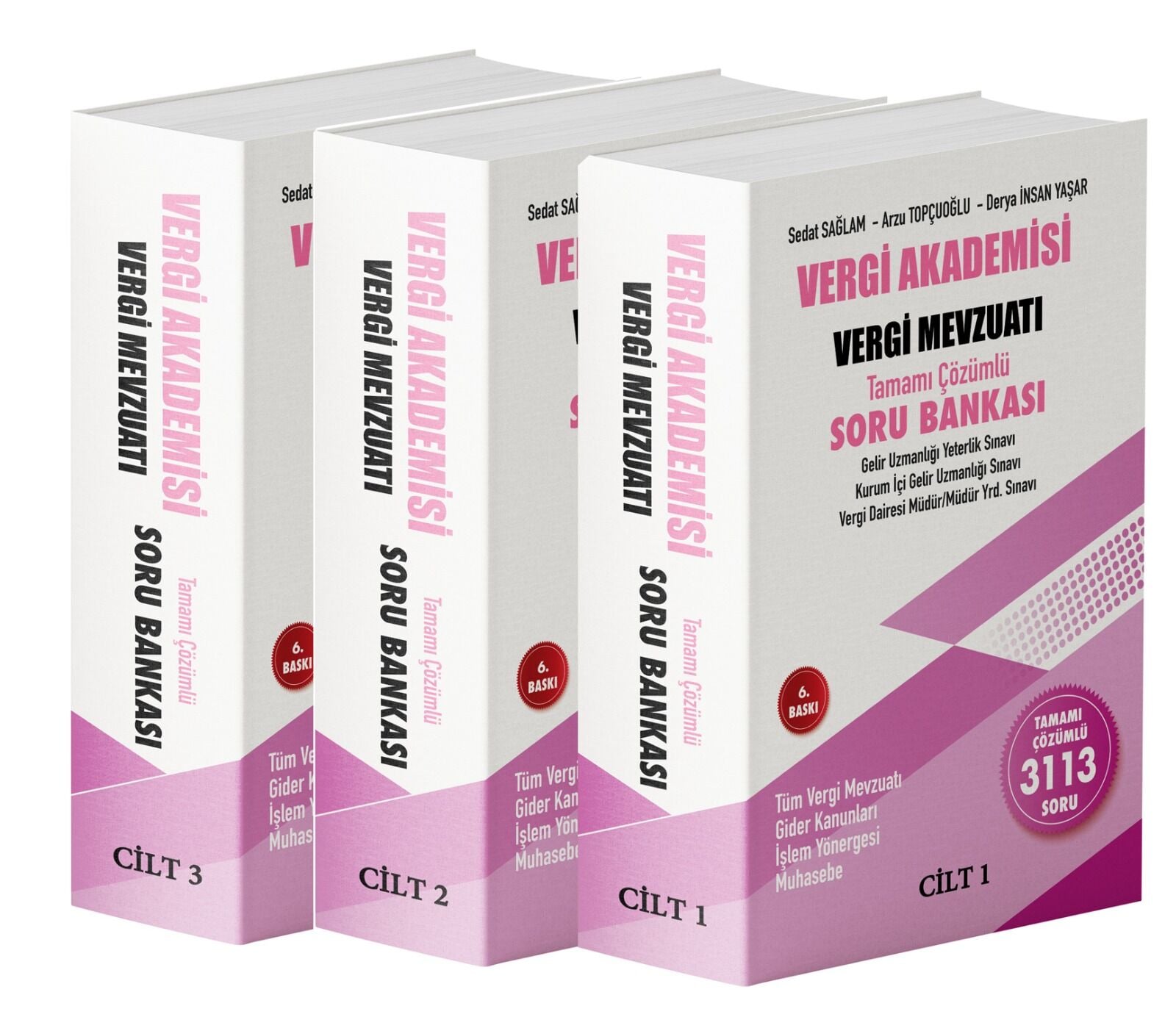 Vergi Akademisi Vergi Mevzuatı Tamamı Çözümlü Özgün Soru Bankası Ocak 2026- Akfon Yayınları