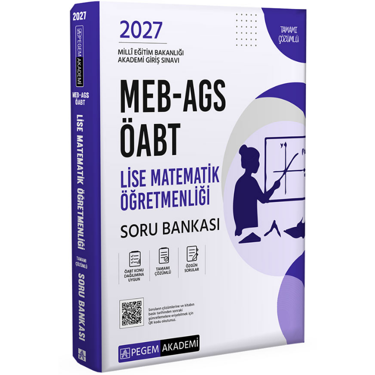 2027 MEB-AGS ÖABT Lise Matematik Öğretmenliği Soru Bankası-Pegem Yayınları