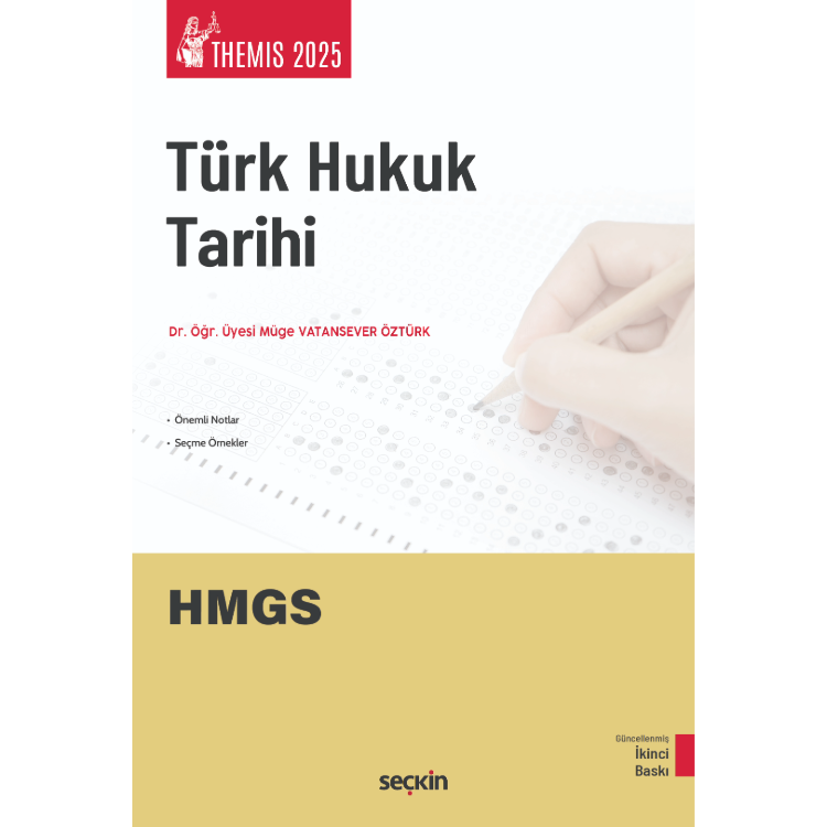 THEMIS – Türk Hukuk Tarihi Konu Kitabı Seçkin Yayıncılık