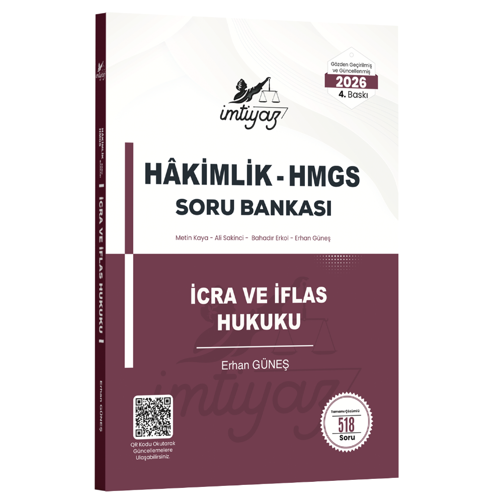 İmtiyaz İcra ve İflas Hukuku Soru Bankası 2026- İmtiyaz Yayıncılık