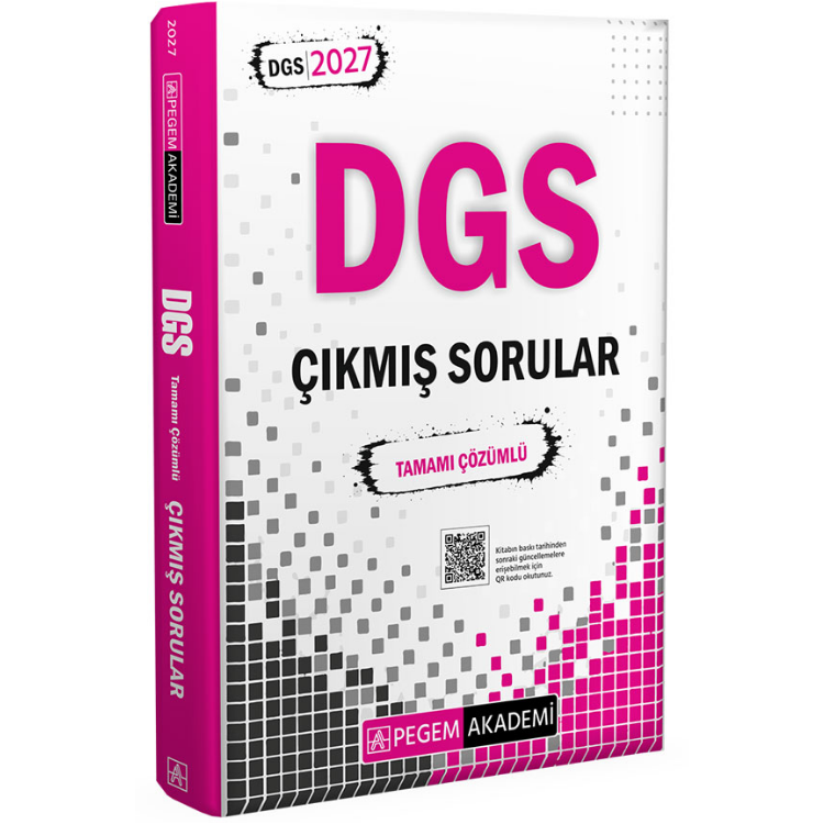 2027 DGS Çıkmış Sorular- Pegem Yayınları
