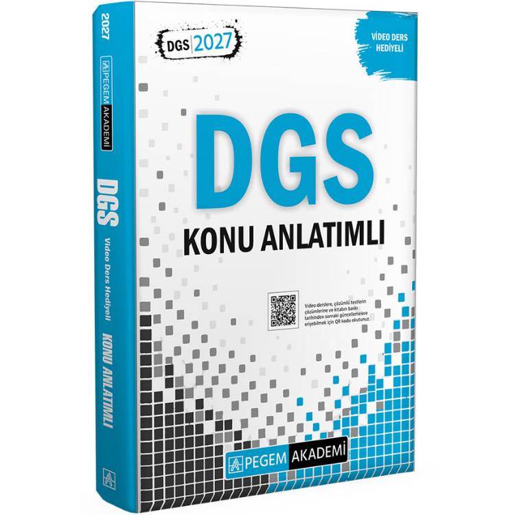 2027 DGS Konu Anlatımlı- Pegem Yayınları