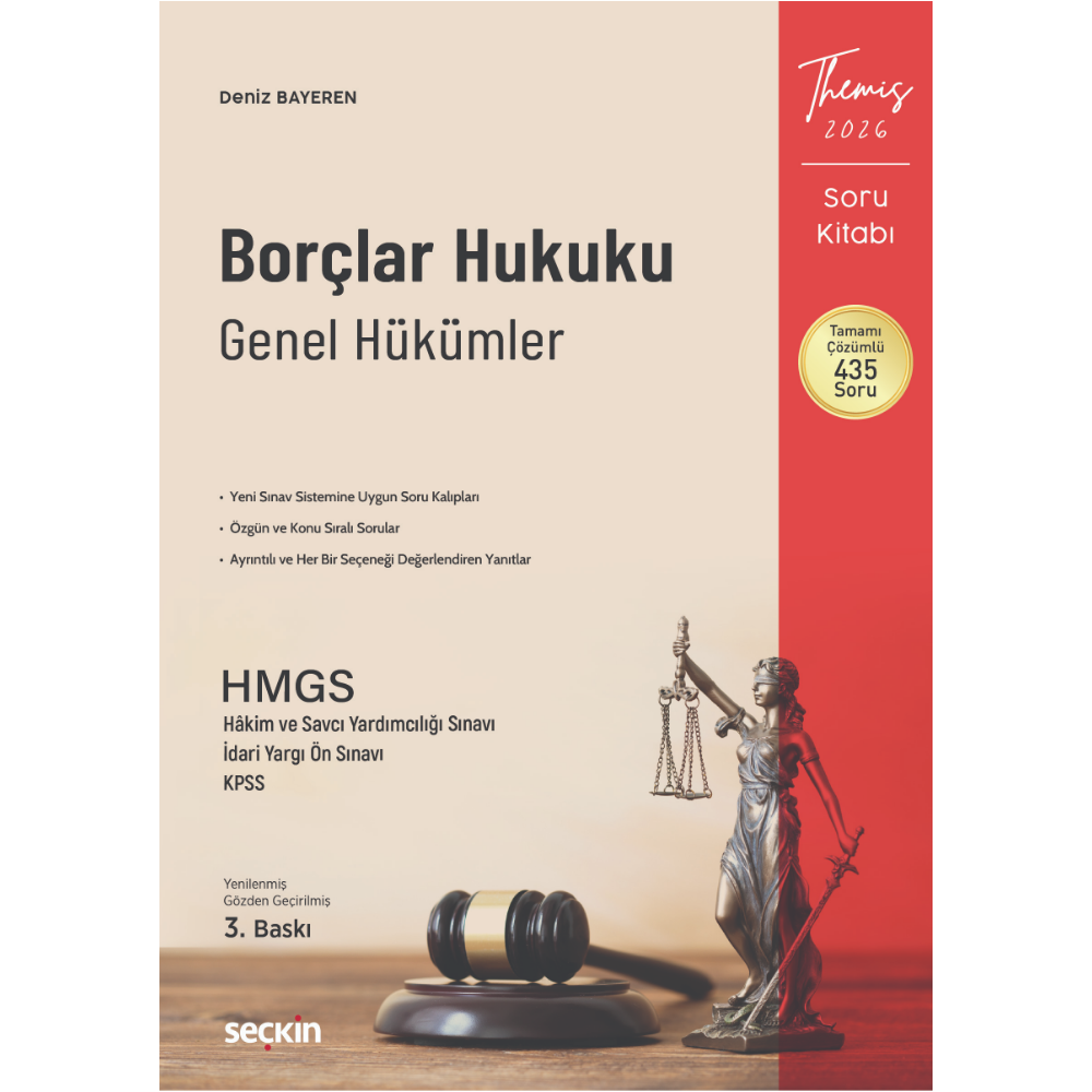 THEMIS – Borçlar Hukuku Genel Hükümler Soru Kitabı Seçkin Yayıncılık