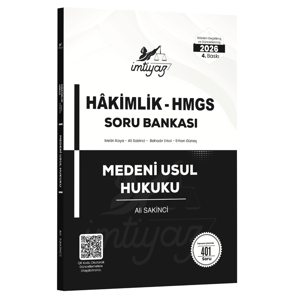 İmtiyaz Medeni Usul Hukuku Soru Bankası 2026- İmtiyaz Yayıncılık