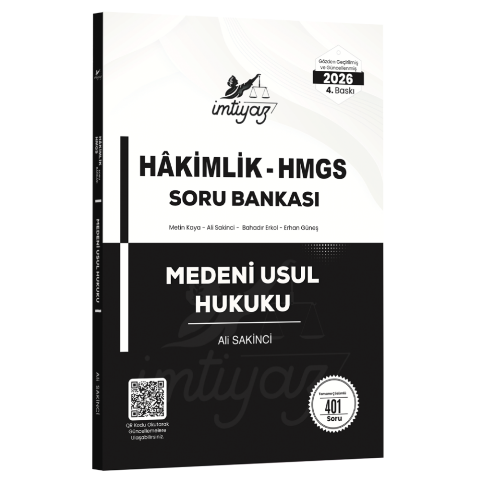 İmtiyaz Medeni Usul Hukuku Soru Bankası 2026- İmtiyaz Yayıncılık